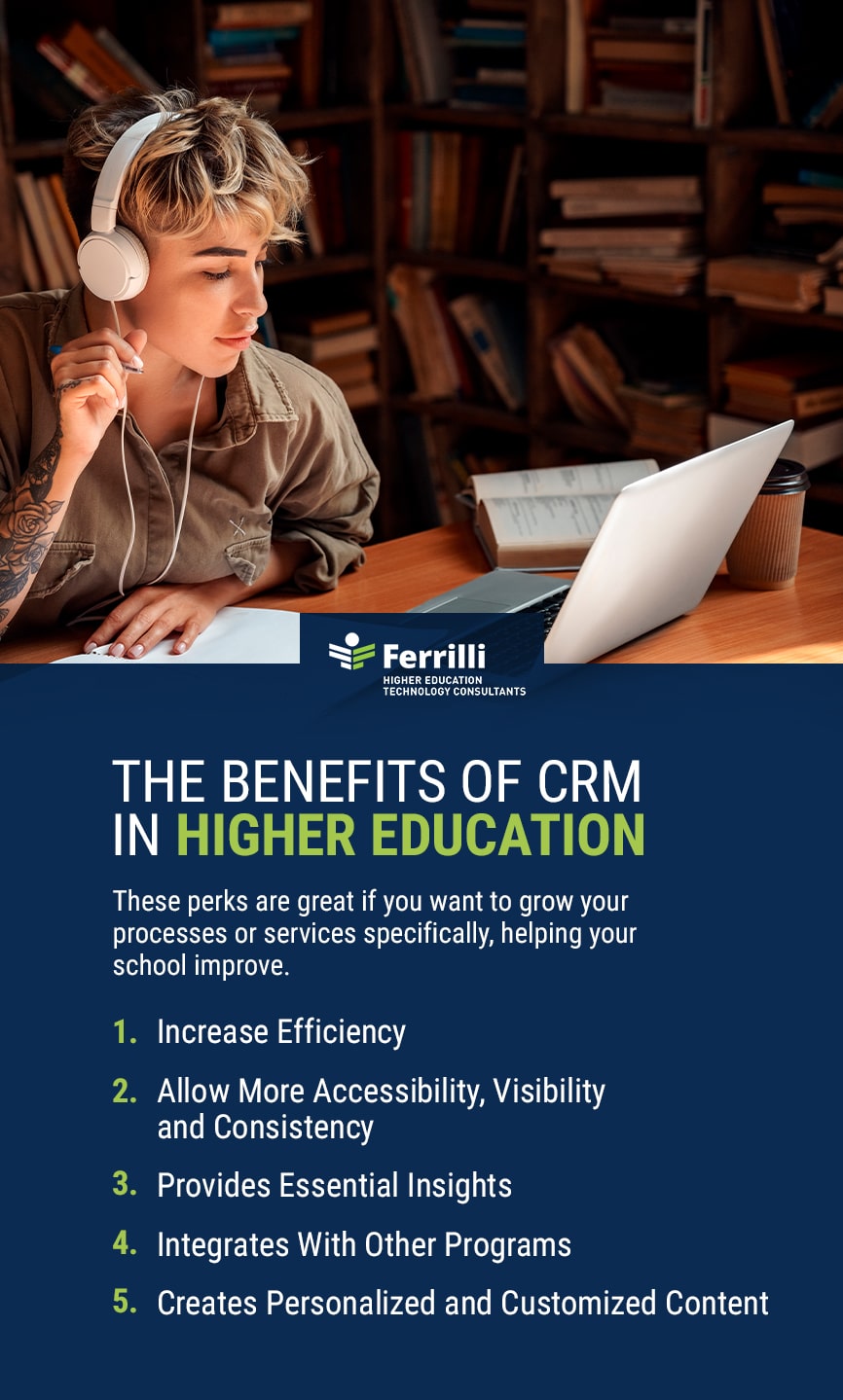 The Benefits of CRM in Higher Education